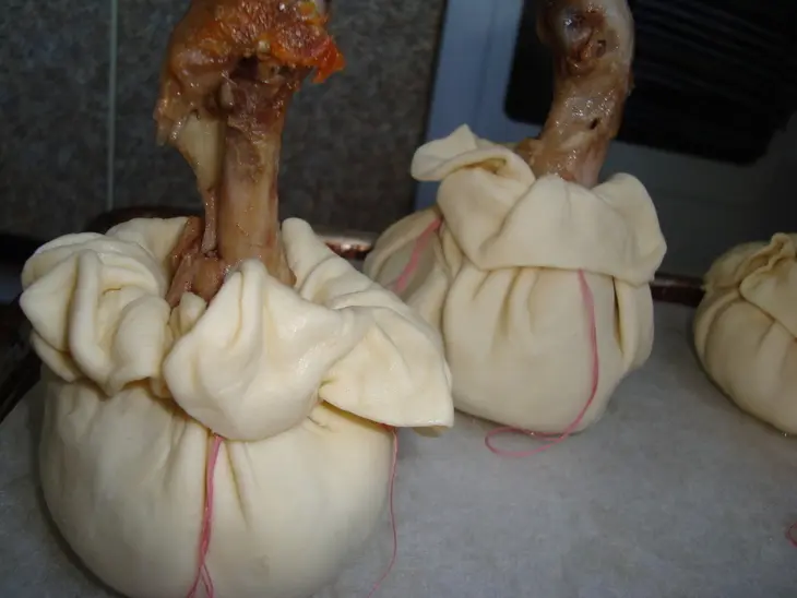 Куриные ножки в мешочке: шаг 4