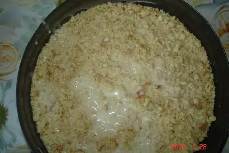Торт ореховый: шаг 7