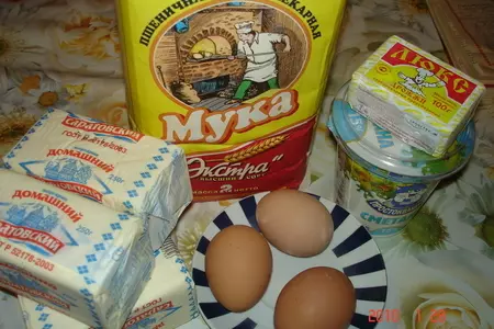 Печенье с сахарной пудрой: шаг 1