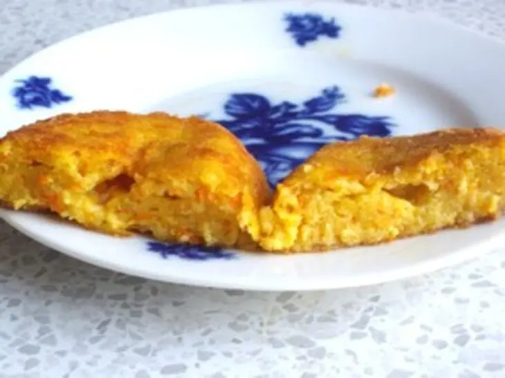 Морковные котлеты с сыром: шаг 4