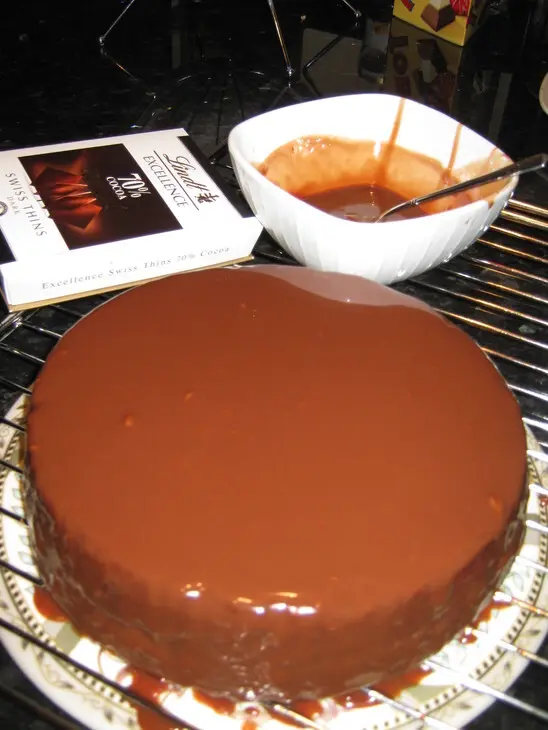 Торт "sacher" (захер): шаг 4