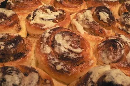 Булочки с маслом и корицей: шаг 2