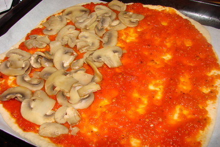 Тесто для пиццы от "оскароносного" шеф повара вольфганга пака и пицца из него.: шаг 16