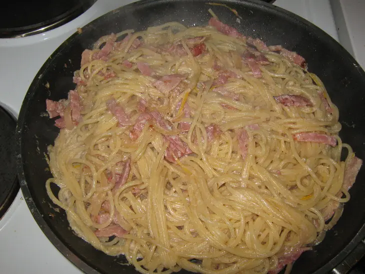Спаггети с лимоном и маскарпоне: шаг 5