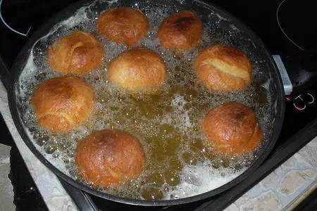 Пончики к карнавалу (berliner или krapfen): шаг 6