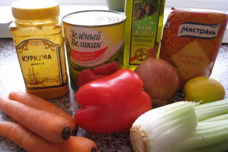Суп из красной чечевицы: шаг 1