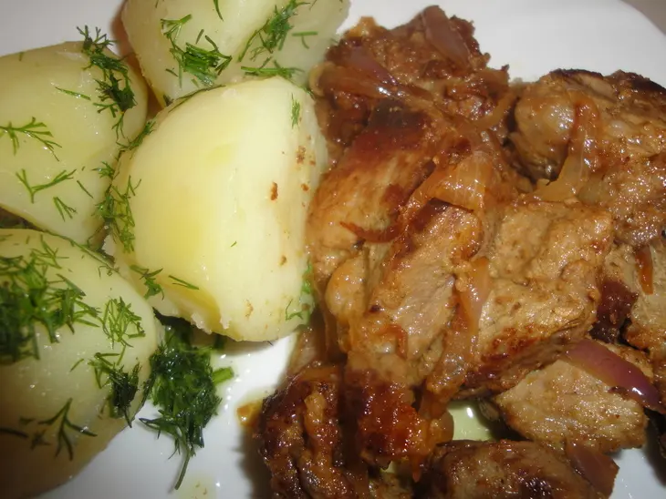 Просто жареное мясо...: шаг 1