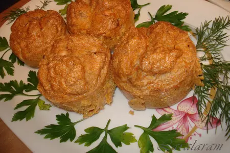Закусочные маффины для рыболовов и рыболюбов "посторонним вход...!": шаг 11