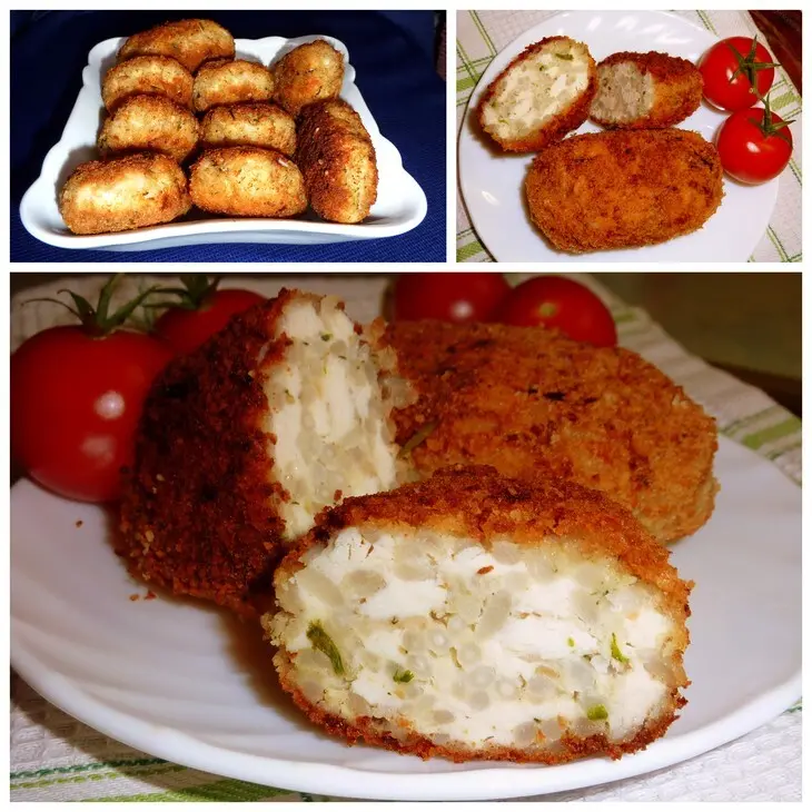 Котлеты с рисом, из рубленного мяса: шаг 1