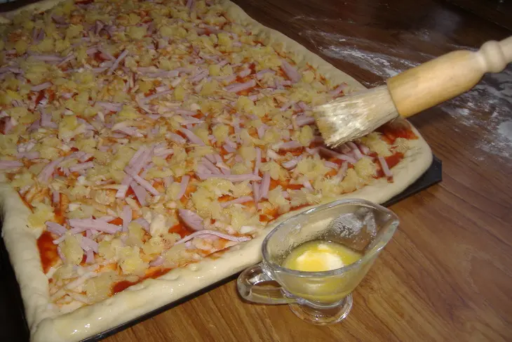 Пицца для внучки: шаг 3
