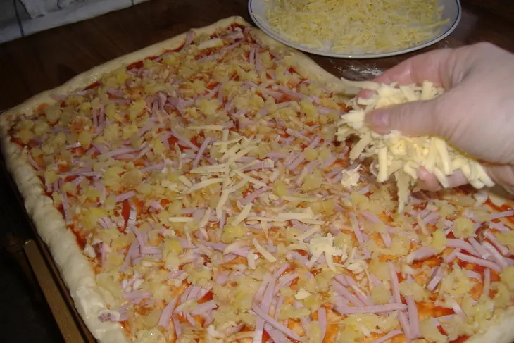 Пицца для внучки: шаг 4