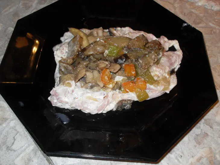 Фаршированная курица: шаг 7
