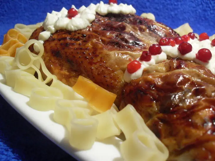 Фаршированная курица: шаг 13