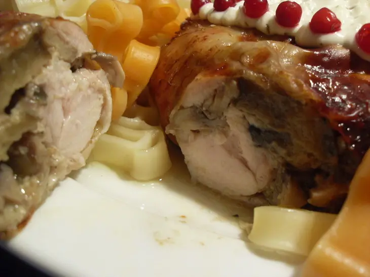 Фаршированная курица: шаг 14