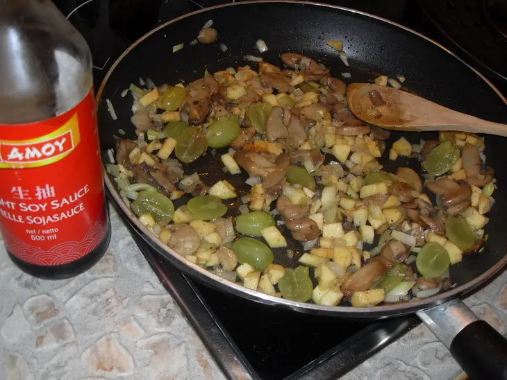 Фаршированная курица: шаг 3