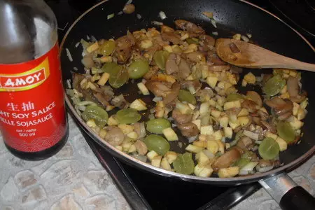 Фаршированная курица: шаг 3