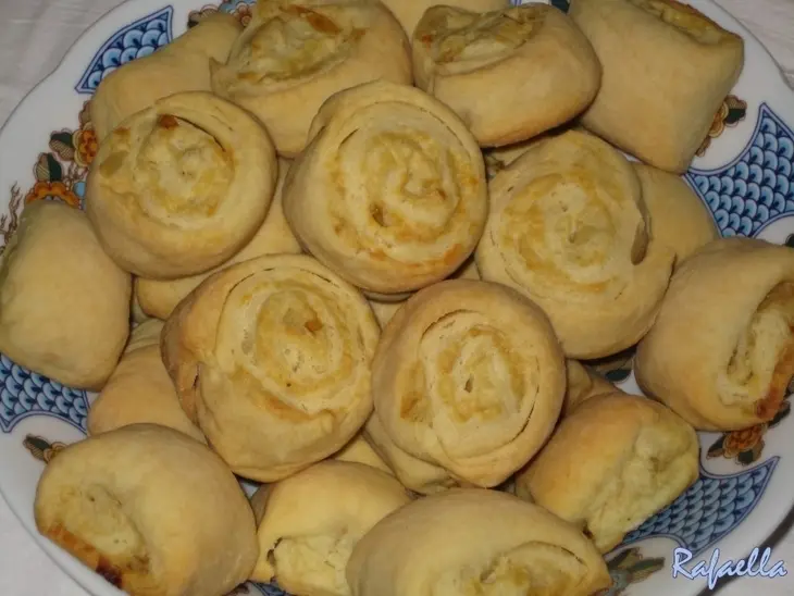 Пирожки-рулетики с картошкой: шаг 1