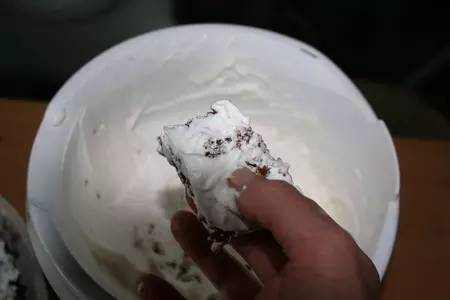 Торт «кучерявый мальчик»: шаг 6