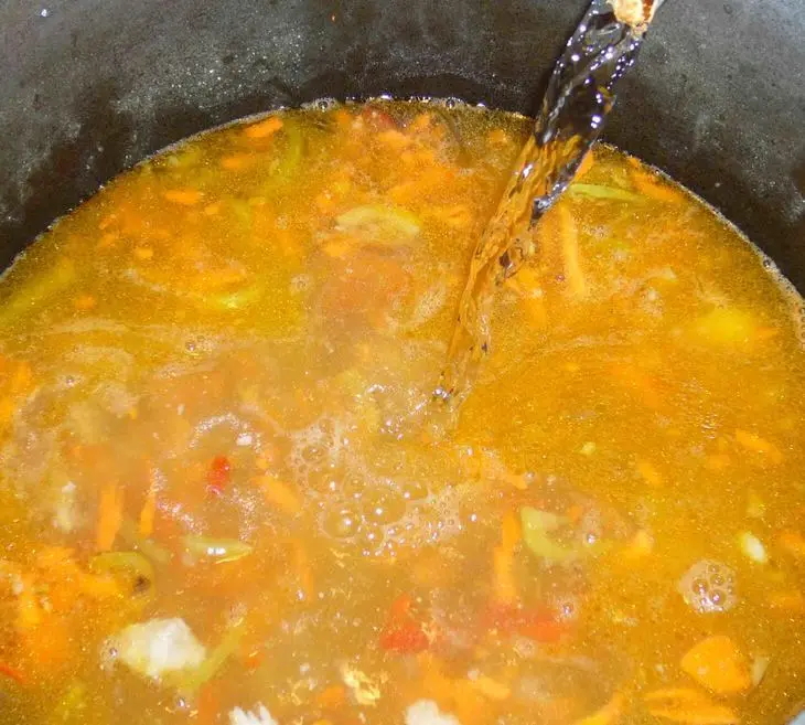 "мясо с картошкой-по татарски": шаг 11