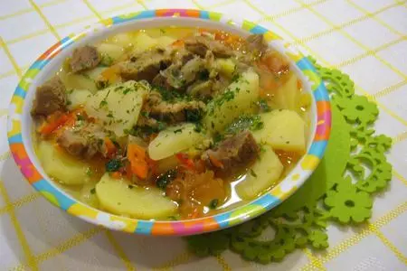 "мясо с картошкой-по татарски": шаг 14