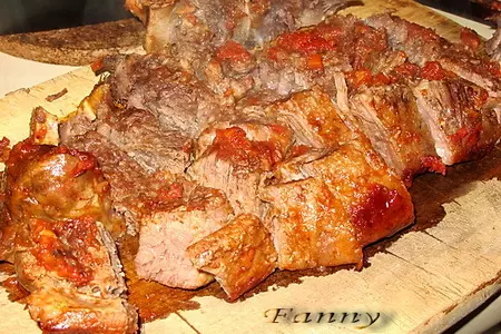 Запеченная говяжья грудинка: шаг 10
