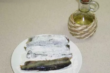 Рыбный бочонок с грибами: шаг 5