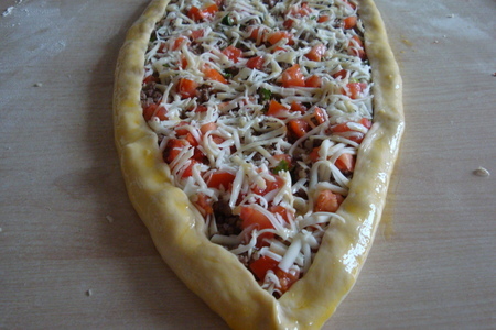 А ля турецкая пицца: шаг 4