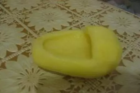 "лапти" из картофеля с грибочками и баклажанами: шаг 2