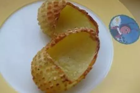 "лапти" из картофеля с грибочками и баклажанами: шаг 4