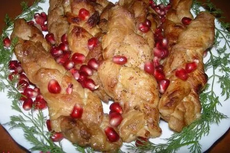 Мясо "косичка": шаг 4