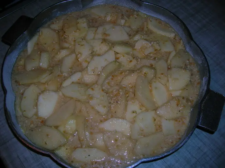 Фруктовый  итальянский пирог: шаг 7