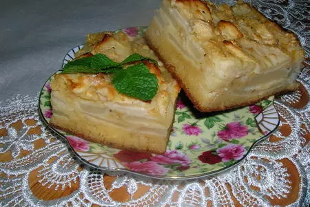 Фруктовый  итальянский пирог: шаг 8