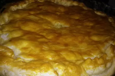 Пирог"греческий"(со шпинатом,грибами,сыром): шаг 3
