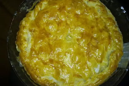 Пирог"греческий"(со шпинатом,грибами,сыром): шаг 4