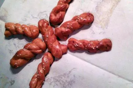Хлебные завитушки: шаг 7