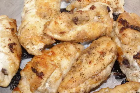 Мясные пальчики с черносливом: шаг 4