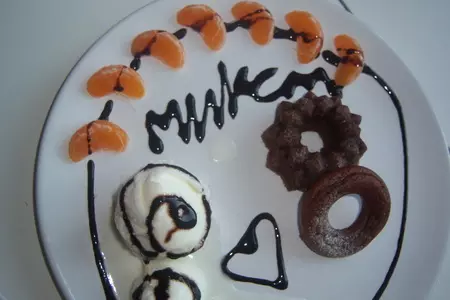 Пудинг "al cioccolato": шаг 2