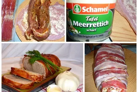 Рулет "мясо-мясо": шаг 1
