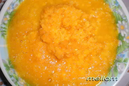 Мандариновые кексы в шоколадной глазури: шаг 2