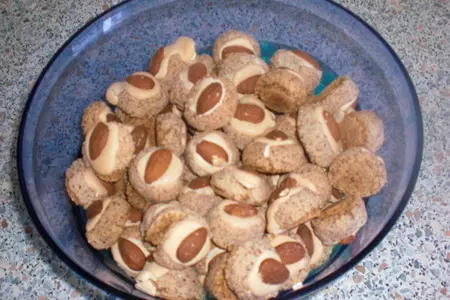 Mandel-zimt kugeln  --,, орешки-пуговки,,: шаг 3