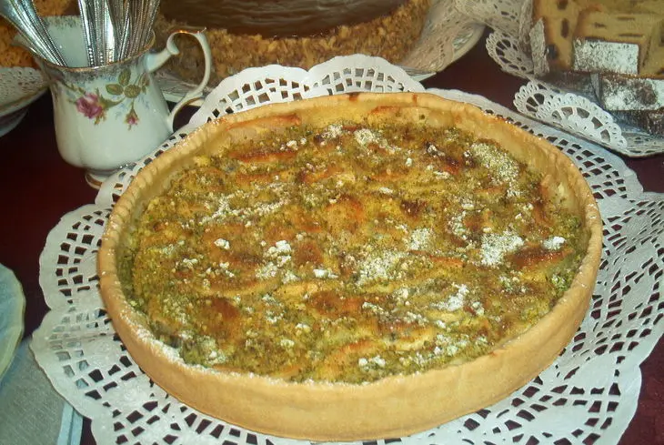Тарт фруктовый с киви и яблоком: шаг 1