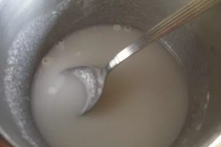 Клюквенный  десерт: шаг 1