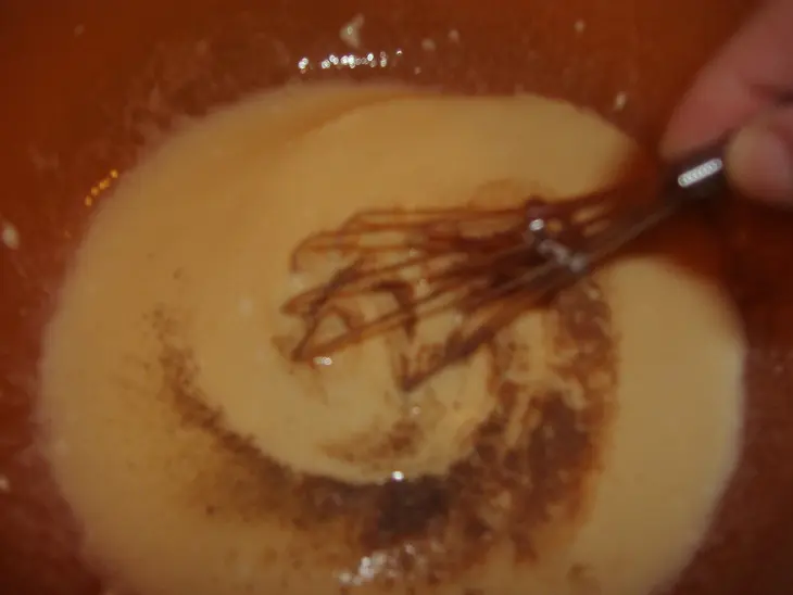 Киш с луком пореем и грибами: шаг 5