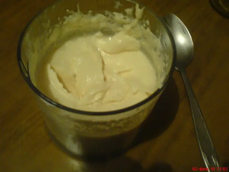 Морской окунь с соусом айоли: шаг 3