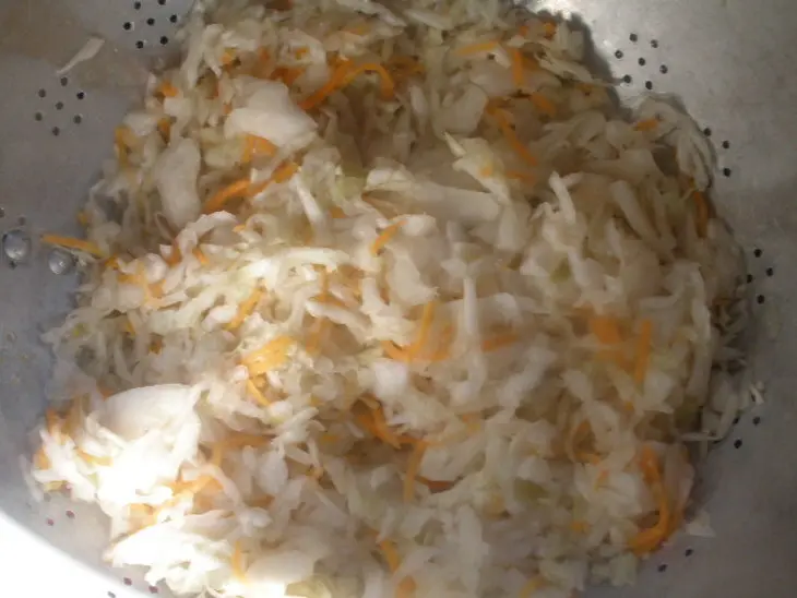 Шукрут с дарами моря: шаг 1