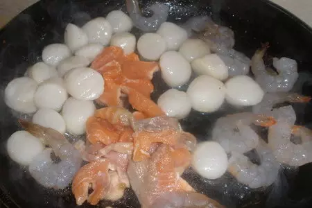 Шукрут с дарами моря: шаг 3