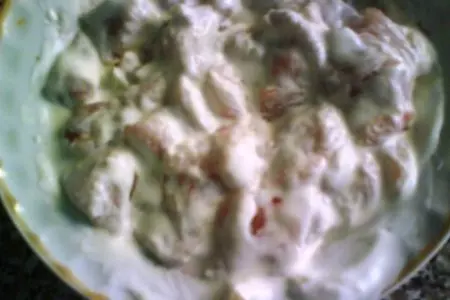 Картофель, запеченный с курицей и беконом.: шаг 2