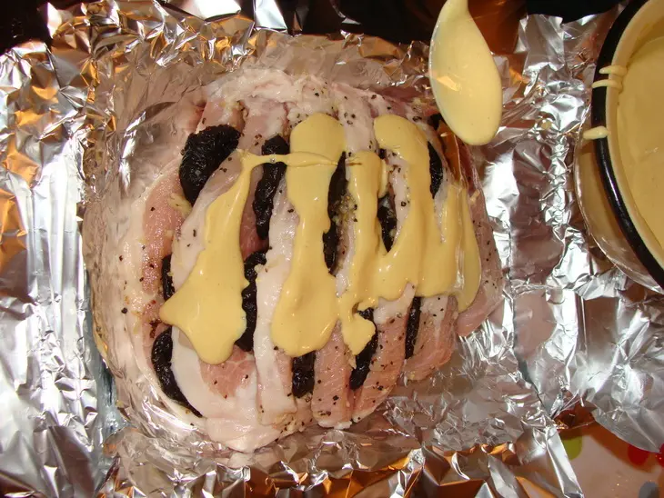 Pork with prunes (свинина с черносливом): шаг 6