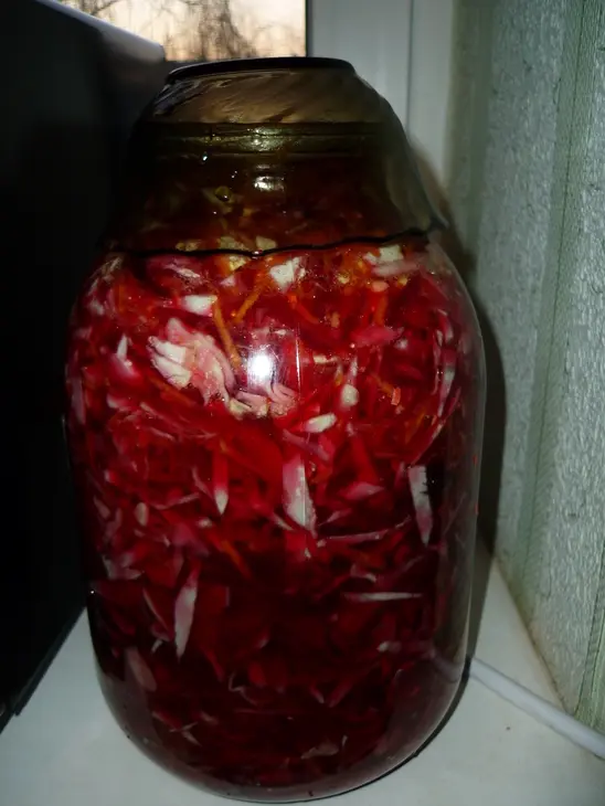 Квашенная капуста"по-гурьевски": шаг 10