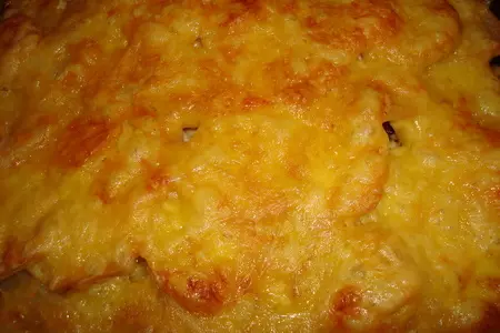 Картофель, запеченный с мясом и грибами: шаг 5